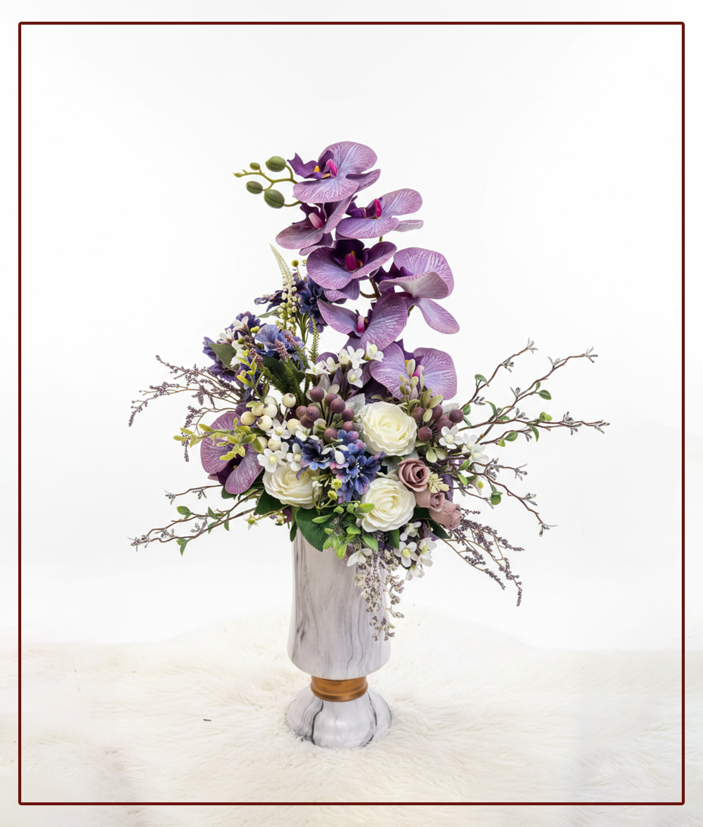 A piece of floral art